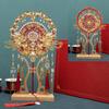 Phoenix Pattern Bridal Group Fan Chinese Style Decorative Fan Hand Held Fan  Hanfu Party