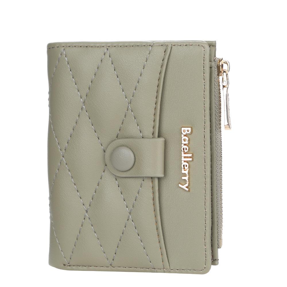 Baellerry модные женские короткие кошельки из искусственной кожи двойной кошелек держатель для карт портмоне