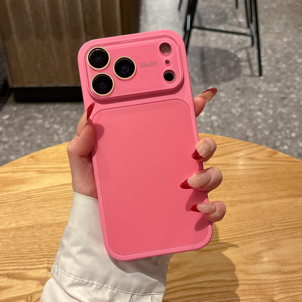 Матовый Жесткий AG Ультратонкий Матовый Чехол для Для Iphone 17 16 Pro Max 13 14 1 Конфетный Однотонный Защитная Пленка для Камеры Ударопрочный Чехол