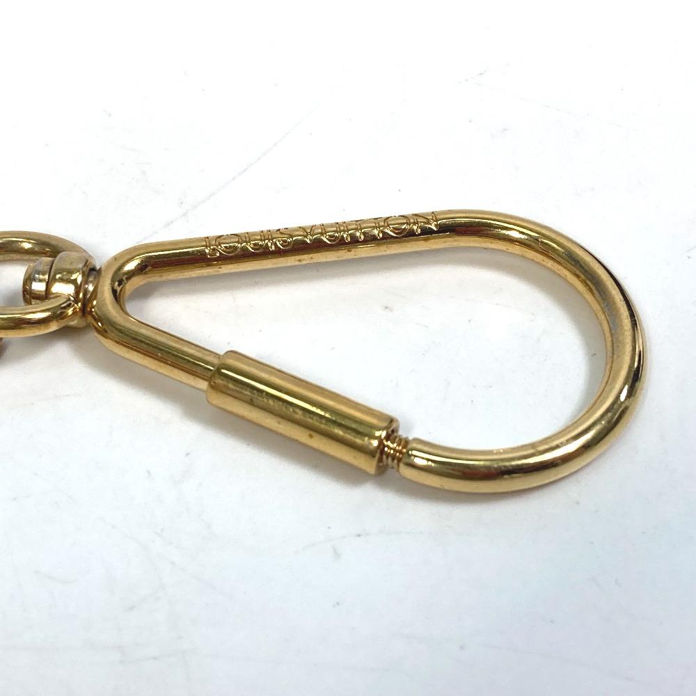 Louis Vuitton M65124  Tassel ribbon Bag Charm Key Holder Leather purple