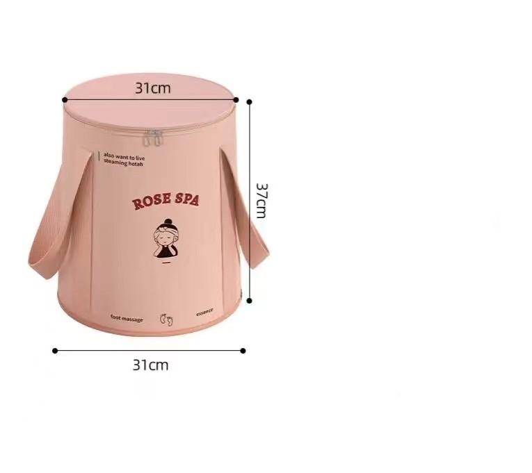 Складная ванна для ног Nordic, ведро большой вместимости для дома, гостиной, массажа, спа, паровой ванны для ног, принадлежности для ванной комнаты