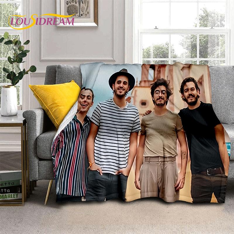 Плед Музыкальная группа Morat 29 стилей Исаза Вилламил Певец, Мягкий плед для дома Спальни Кровати Дивана Пикника Путешествия Офиса Покрытие