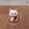 1Pc Cute  Year Cartoon Lucky Cat Micro Landscape Resin Cat Micro Landscape Diy Pot Garden Decorations Miniatures