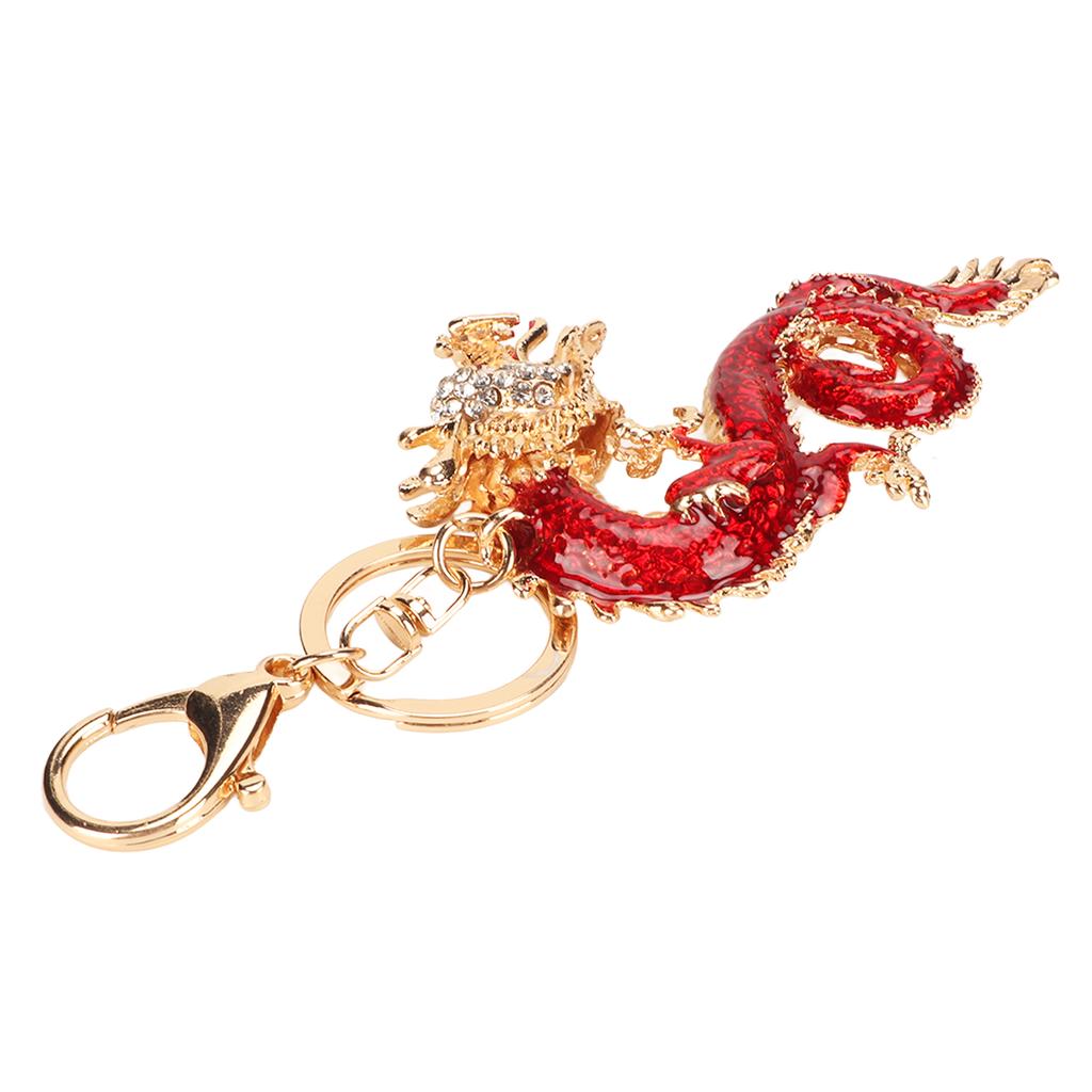 Китайский брелок с драконом, удача, изысканная сумка, брелок с драконом, подвеска для автомобильной сумки, рюкзака