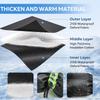 1Pc Waterproof Outdoor Faucet Freeze Protector with Reflective Strips Insulated Cover for Fire Hydrant Hose Bib