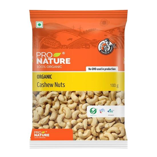 Орехи кешью Pro Nature 100% органические, 100 г