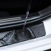 BLZ3   4PCS Carbon Fiber Car Sticker Auto Door Threshold Waterproof stickers For Mercedes Benz B/C/E/S Class A Class C200L GLC GLE CLA