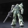 BANDAI SPIRITS RG Mobile Suit Gundam MS-06F Mass-Production Zaku 1/144 Scale Pre-Colored Plastic Model