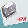 Great Effort Self Inking Rubber Stamp Custom Colop Office Stationary P20 Mini Stamper