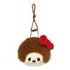 K-Company Monchhichi X Hello Kitty Face Pouch MKT-FPT H12.3 X W13 X D5cm