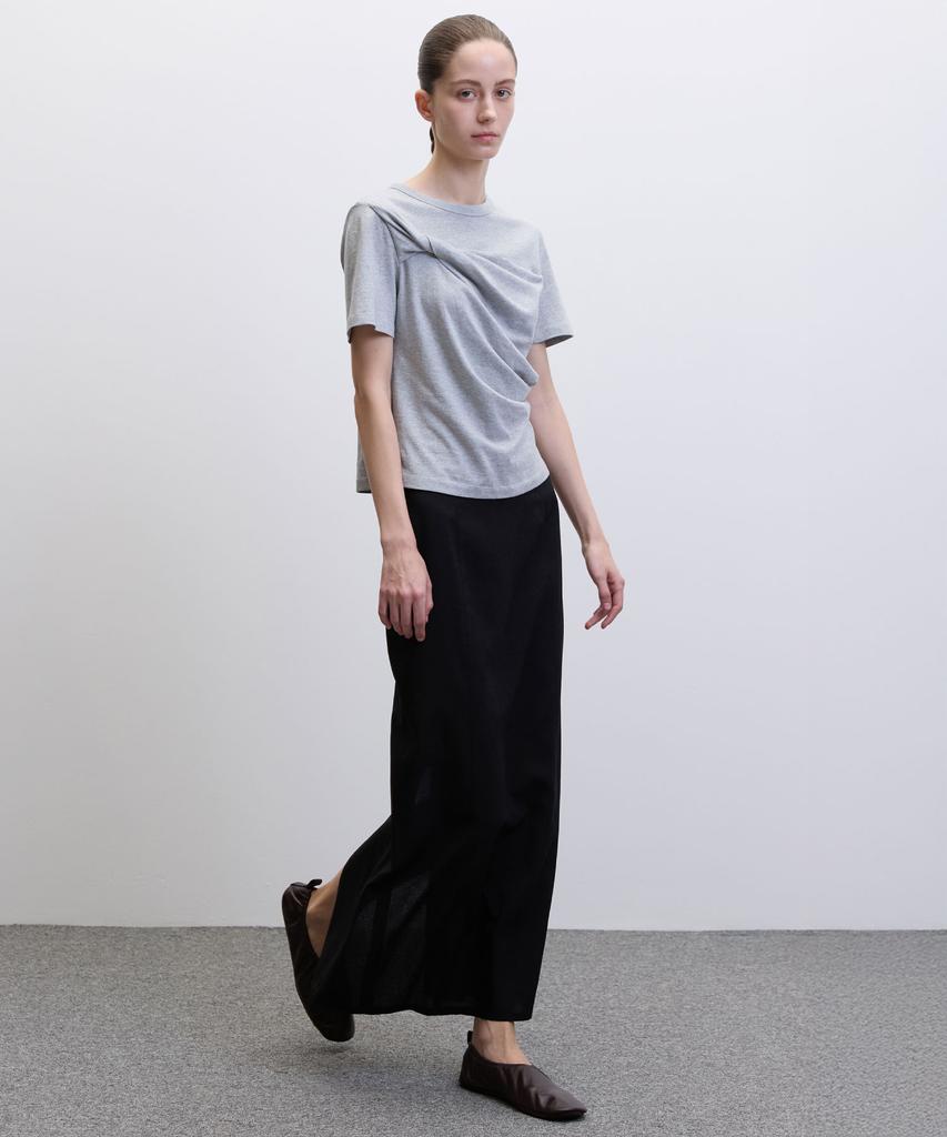 HAE BY HAEKIM [Atelier] Summer Maxi Skirt_Black