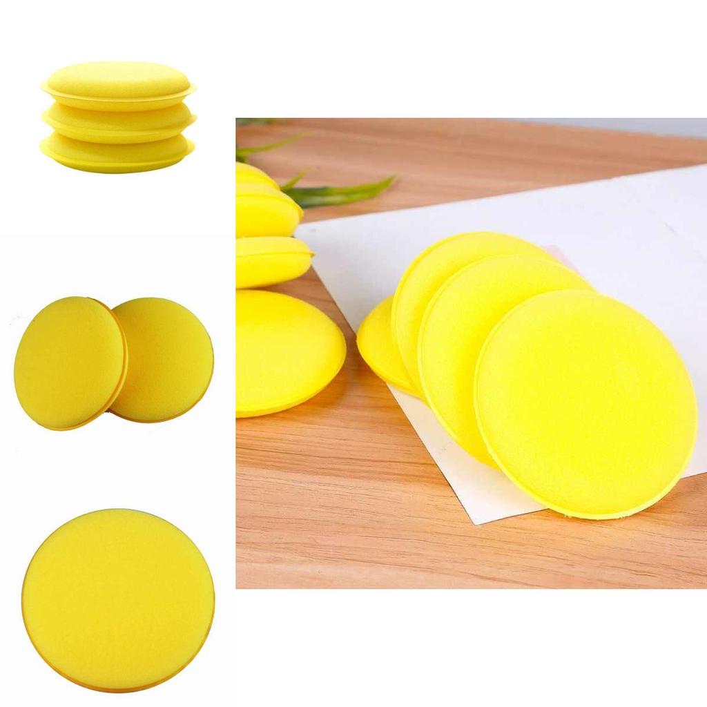 Car Waxing Buffer Sponge Set With Polishing Foam For Auto Detailing Enthusiasts