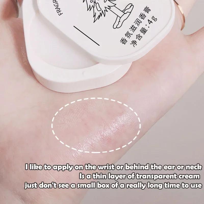 Лайм Базилик Твердые духи Женские портативные карманные твердые бальзамы Мягкий стойкий аромат Цветы Фруктовые ароматы Дезодоранты для тела Подарки