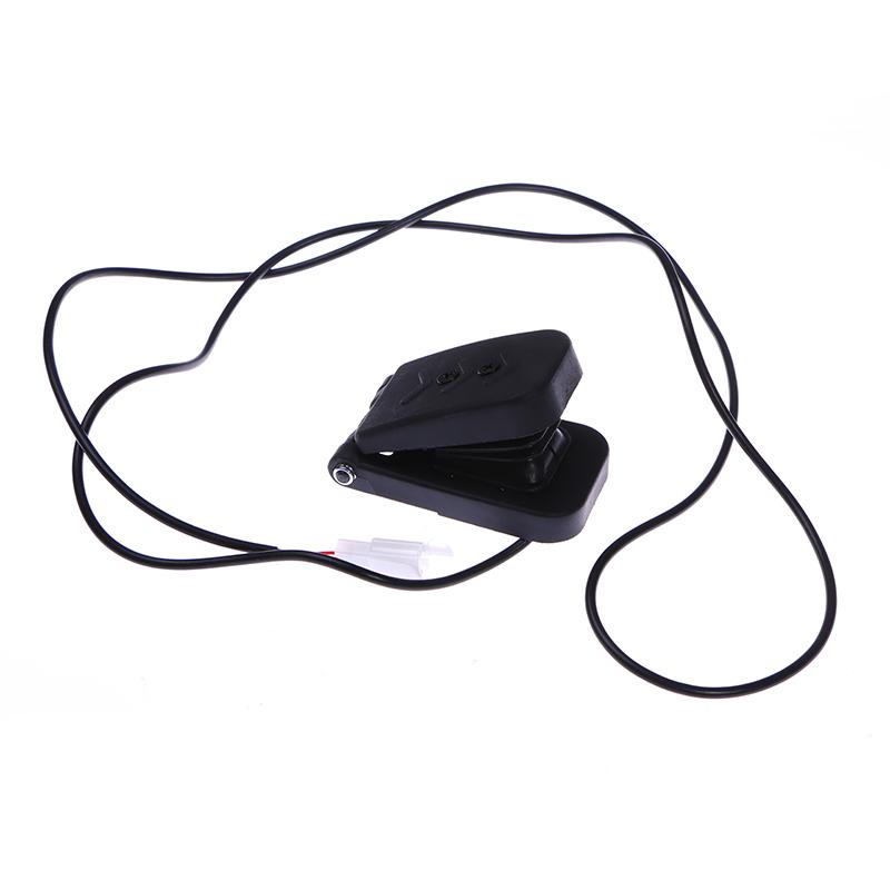 Универсальные черные пластиковые детали для лодок, аксессуары для электрического трехколесного велосипеда, педаль газа, регулятор скорости, ускорители, тормозная ножка