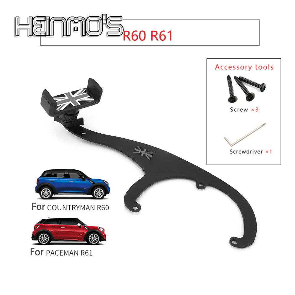 Car Phone Holder Mount For MINI Cooper R50 R52 R53 R55 R56 R57 R58 R60 R61 Car Mount Mobile Phone GPS Holder Bracket Clamp