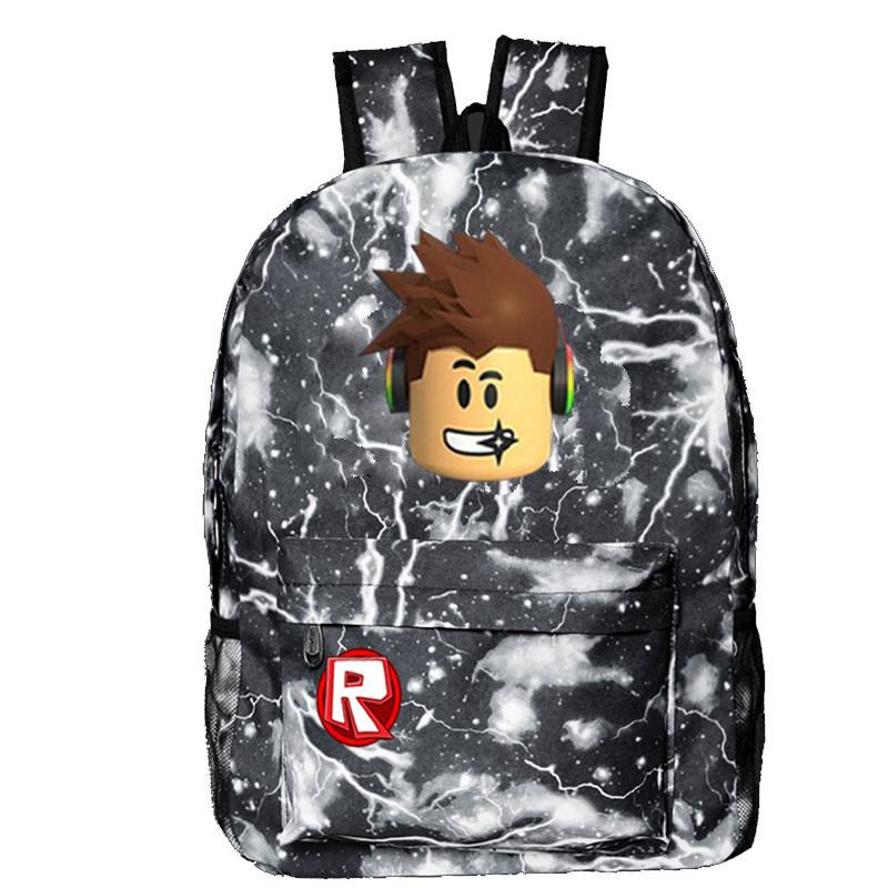Backpack Kids Roblox School Bag Students Boys Bookbag Travelbag Handbags