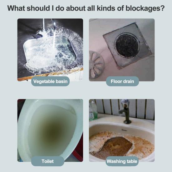 1 шт. Мощный пневматический вантуз для унитаза, прочистка, эргономичная ручка, эффективное средство для прочистки унитаза