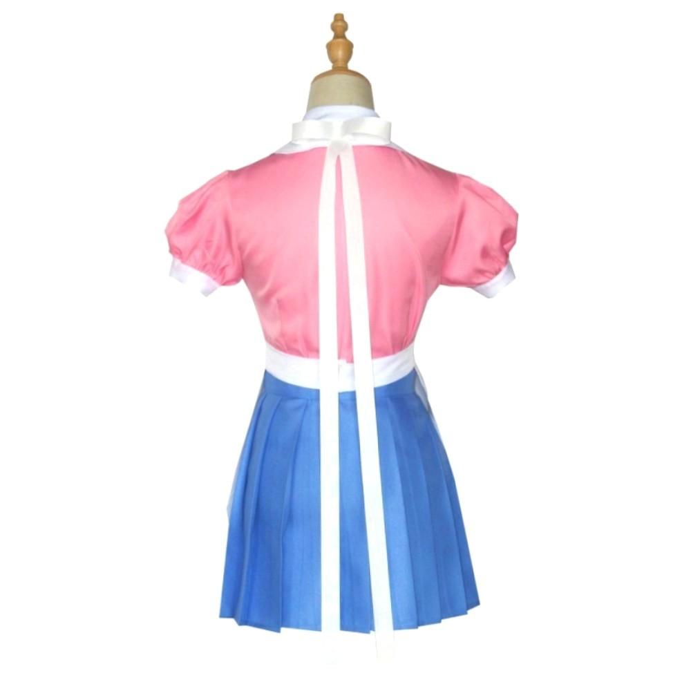 SCIONE Косплей Микан Цумики Аниме Данганронпа Данган Ронпа 2 Костюм для Косплея Женский Комплект Одежды Платье