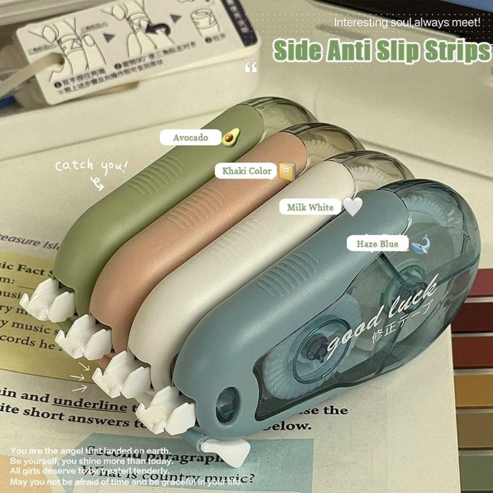 Smooth Correction Tape Silent White Covering Tape New Design Modification Tape Office