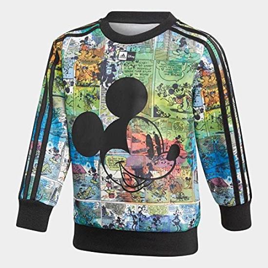Коллаборация adidas Disney DISNEY MICKEY MOUSE КОМПЛЕКТ ДЖОГГЕРСВИТШОТ ДЖОГГЕРЫ МИККИ МАУС и Длинные брюки Размер 120 Комплект, (115-125cm), JKL21,
