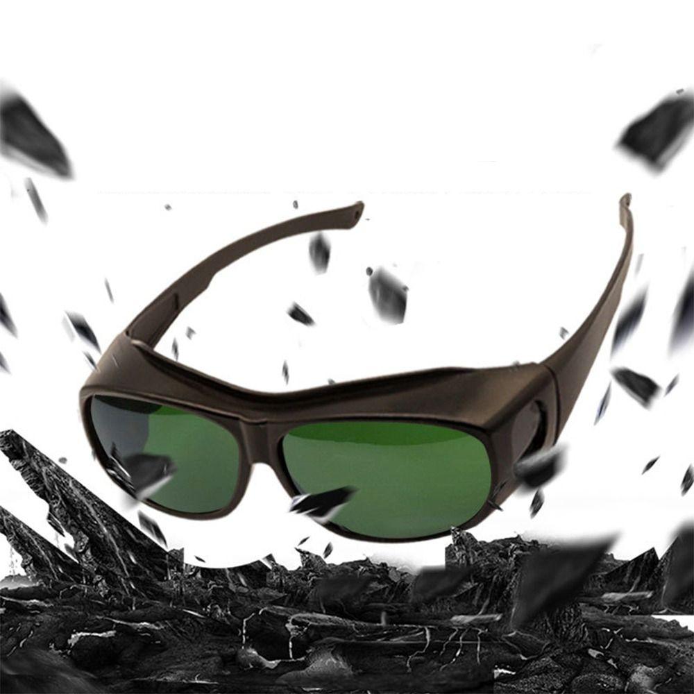 Ultra Light Welding Goggles Dark Green Lens Eyes Protector Durable Working Safety Glasses