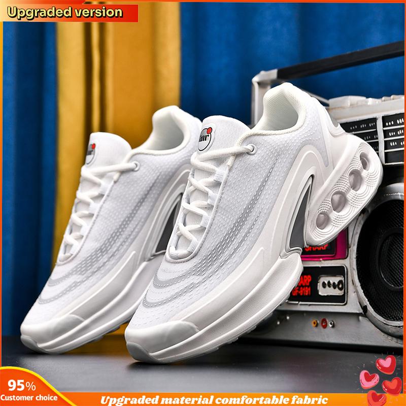Мужские Женские PU воздушная подушка Амортизирующие Кроссовки Задний каблук ТПУ Обернутый Марафон Спортивные Мужские кроссовки Женская обувь кроссовки