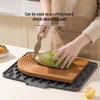 Silicone Non-Slip Heat Resistant Draining Mat with Elevated Slope for Countertops