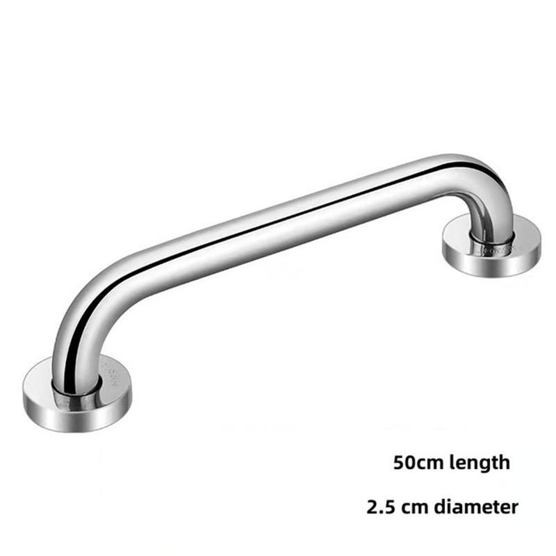Stainless Steel Grab Tub Toilet Shower Handrail Fixed Wall Bar Handle Safety Support Handles Towel Holder Bathroom Accessories