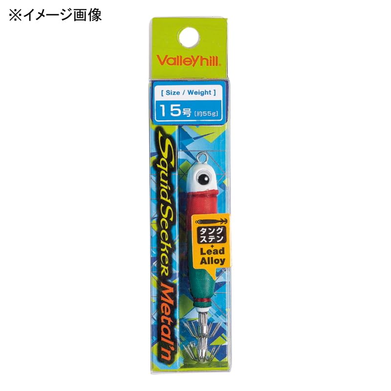 Valleyhill Squid Seeker Metalin #30 #10 Red/Orange SSMT30-10