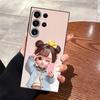 Мягкий чехол для телефона Samsung Galaxy S9 S10 S23 Ultra S24 Plus S20 S26 S21 FE S25 Edge Note 8 9 10 20 Ultra Мультяшный Милый