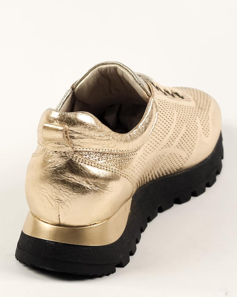 Кроссовки женские Evromoda 240356 36 золотистые