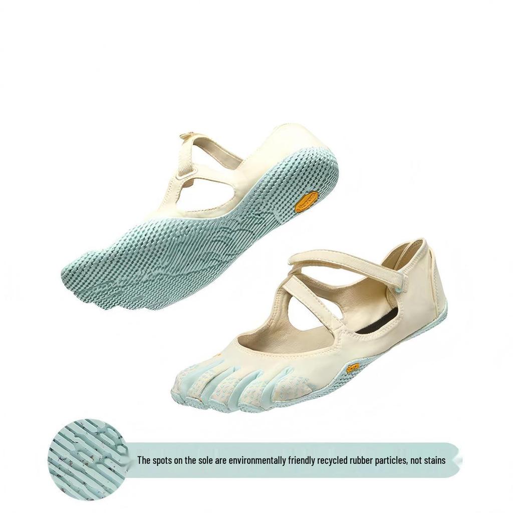 Женские пятипальцевые indoor fitness туфли Vibram-Sole для танцев, йоги, пилатеса с раздельными пальцами