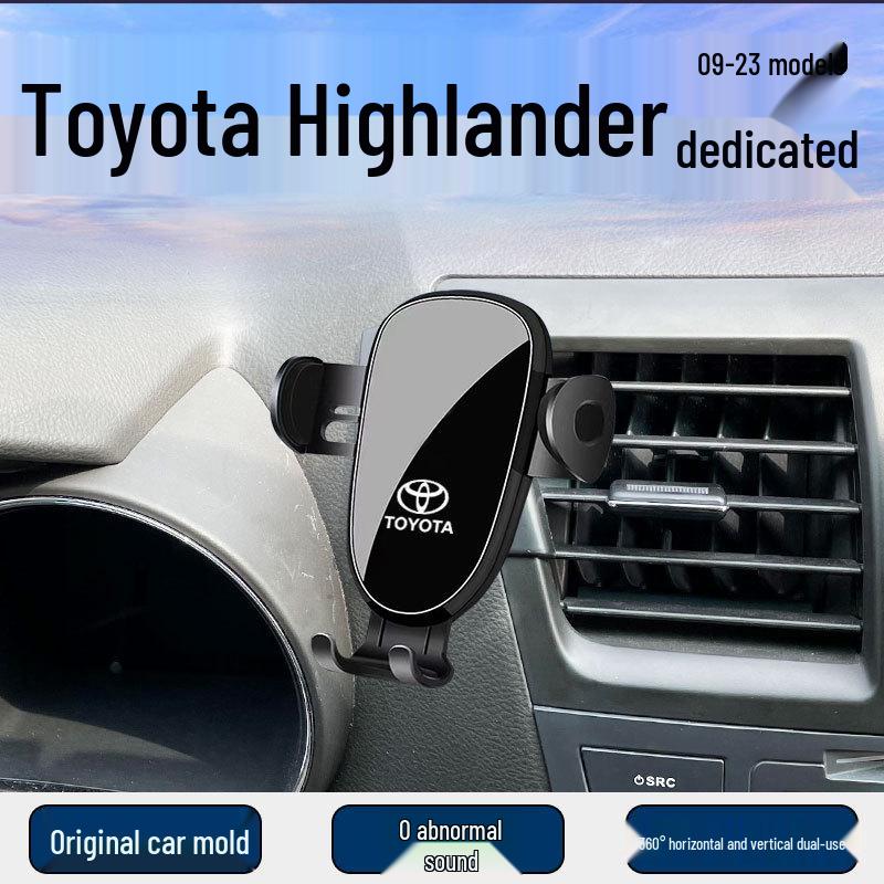 Универсальные держатели для телефона в автомобиль для вентиляционных отверстий Toyota Highlander
