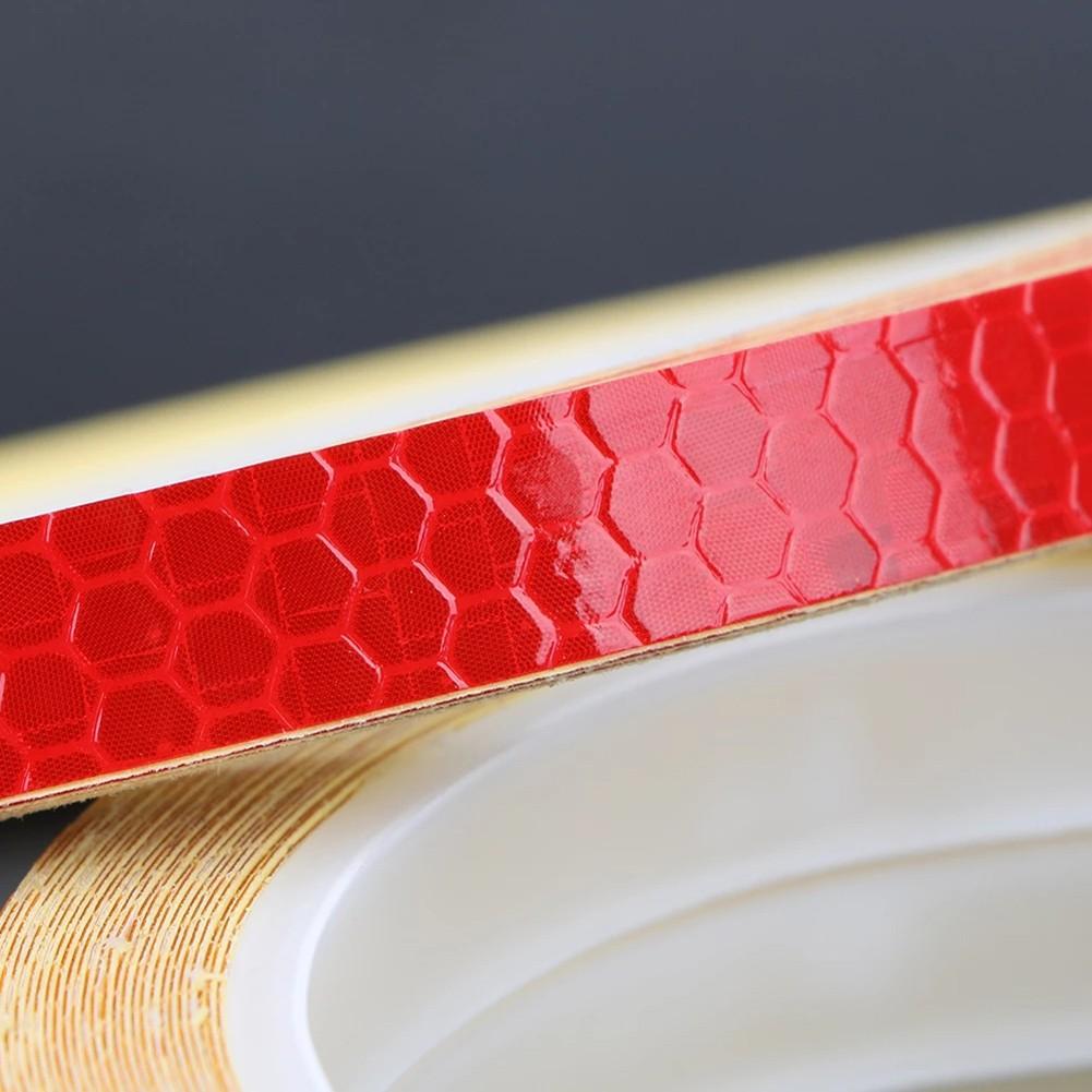 8 м светоотражающая лента ПВХ велосипедные колеса отражающие флуоресцентные наклейки велосипед светоотражающая лента для велосипеда предупреждение безопасности