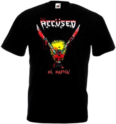 Футболка унисекс The Accused Oh Martha Black Hardcore Metal