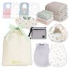 Ibul Lucky Bag 2025 Baby Boy Set Baby Gauze Towel Sleeper Gauze Handkerchief Waterproof Bib Head Bump Prevention Helmet Sacoche Minimalist Backpack