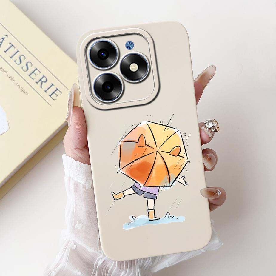 Чехол для Infinix Smart 8 X6525 Стильный чехол с конфетным рисунком Ударопрочный чехол для телефона Для Infinix Smart 8 Pro Smart8 Plus Мягкие чехлы