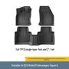 Экологичные коврики для пола и багажника из ТПЭ для Volkswagen Tiguan L/L Pro 2024 года