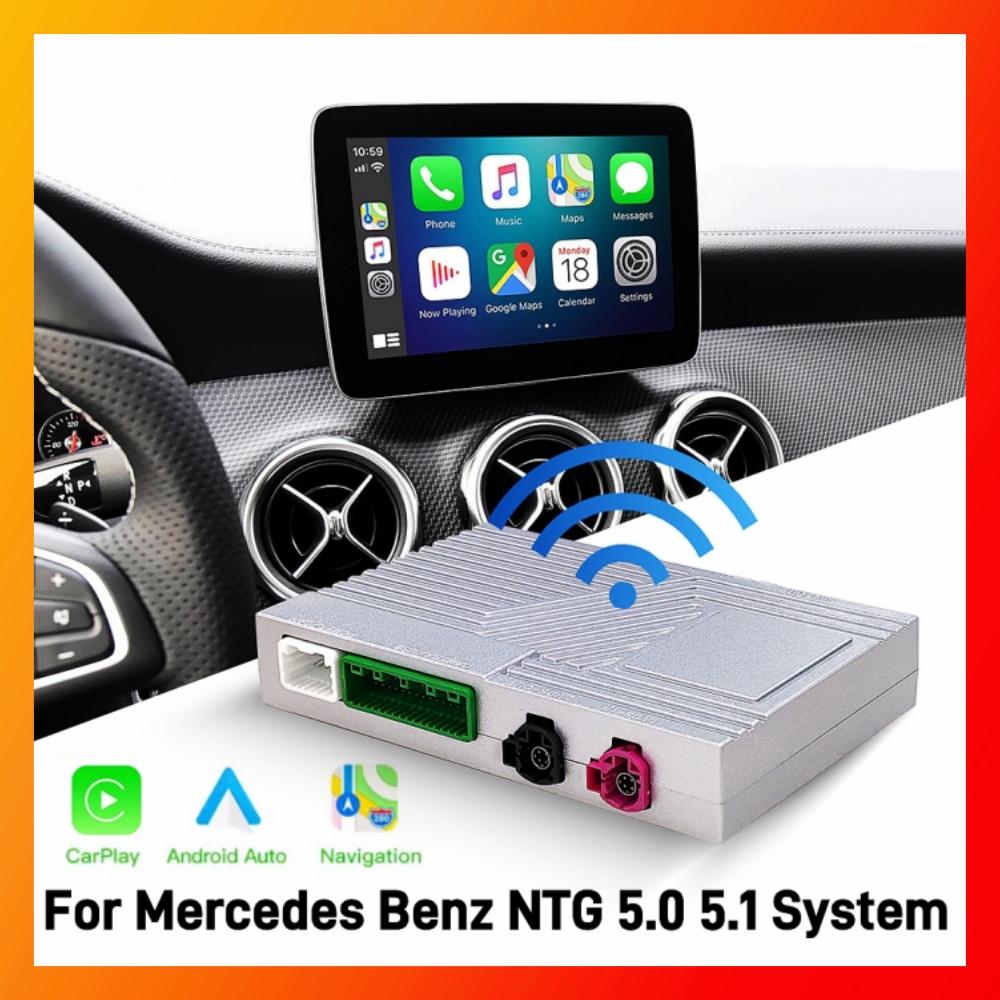 Беспроводной CarPlay Android Auto Декодер Бокс Интерфейс CarPlay Для Mercedes Benz GLE GLS CLS Система COMAND NTG 5.0 5.1 2014-2017