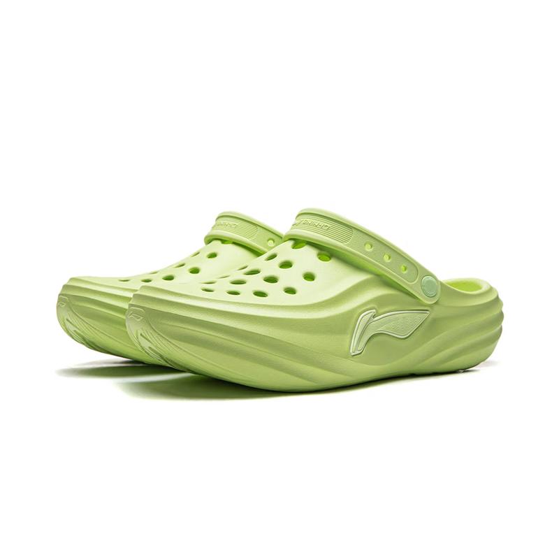 Кроксы Li Ning Унисекс Лаймово-зеленые AGUW005-7