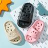 Children's Bath Bathroom Slippers Summer Boys and Girls Non-slip Hollow Water Leakage Non-smelly Feet Indoor Household Soft Bottom Sandals