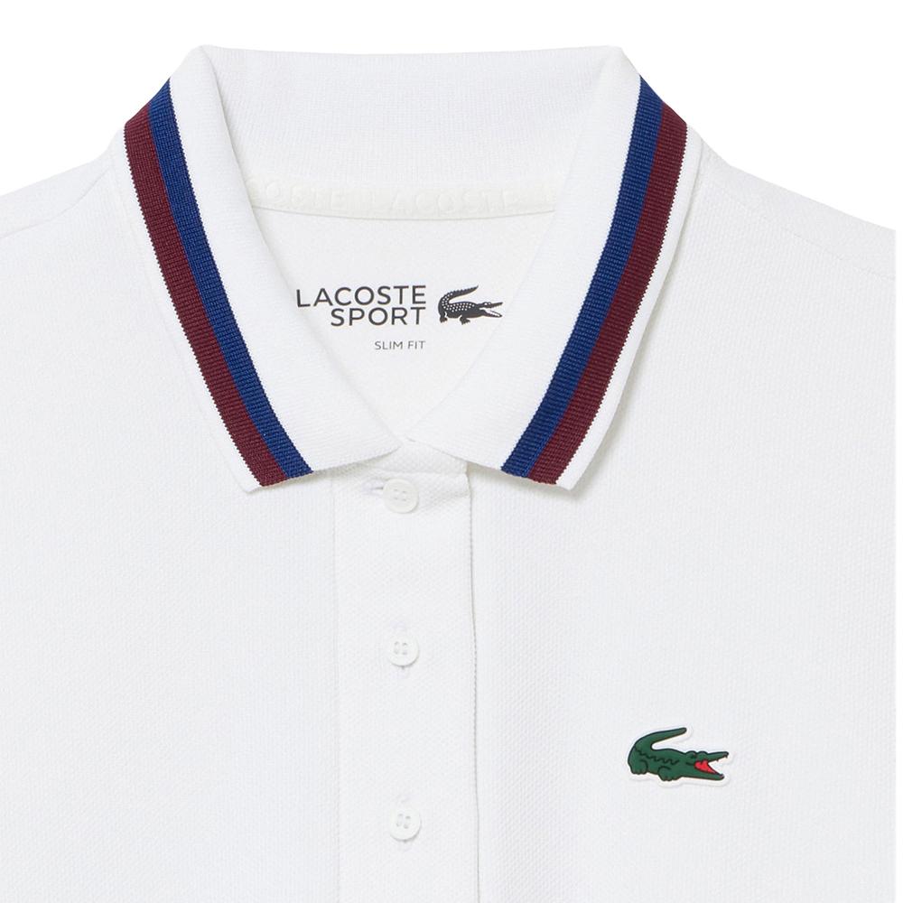 Lacoste Womens/Ladies Stripe Detail UV Protection Tennis Polo Shirt