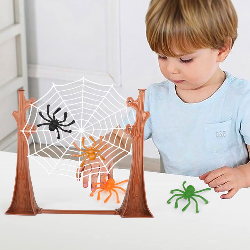 Board Bounce Spiders Game Toys Jumping Game Family Parent Child Interaction