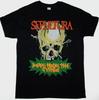 Винтажная футболка Sepultura DEATH FROM THE JUNGLE Унисекс от S до 5XL MQ511 Унисекс Футболка
