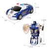 Fashionable Robot Plastic Transform Model Car Automatic Funny Toys Toys For Boys Deformation Car Amazing One-key Gifts New Kid Toy