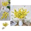 Winter Jasmine Fake Flower Bridal Arrangement With Durable Plastic Material For Wedding Venue And Photography Props