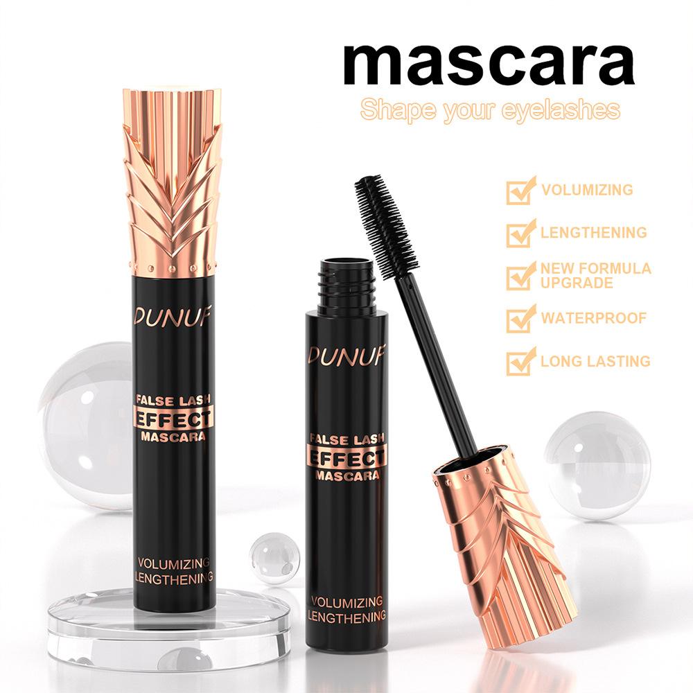 DUNUF 24-часовая водостойкая тушь для ресниц, придающая объем, удлиняющая и подкручивающая