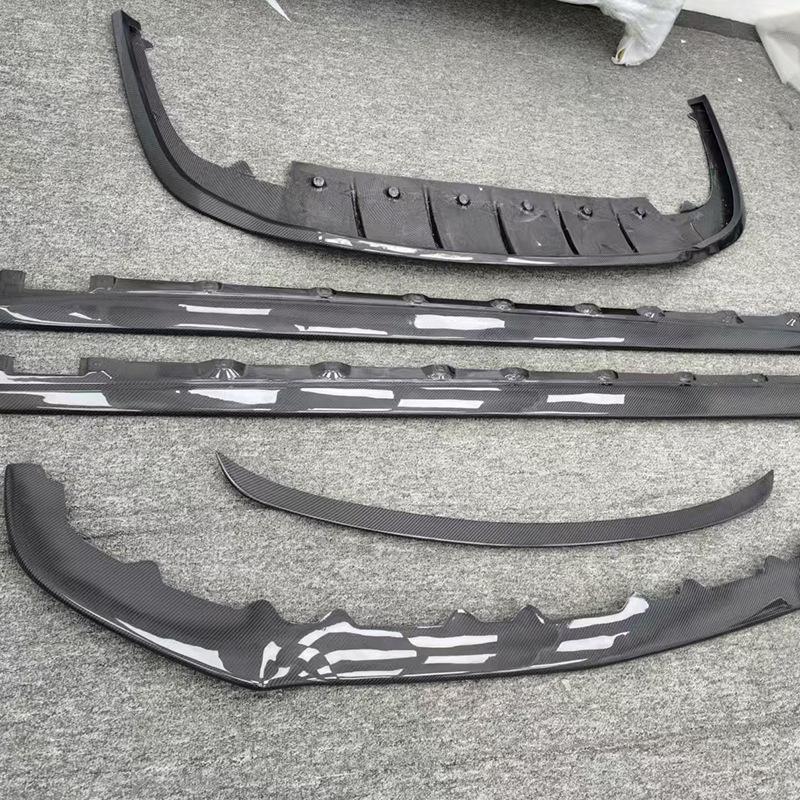 Bentley Flying Spur 21-25 Carbon Fiber Grille & Rear Spoiler Mesh Kit Modifications