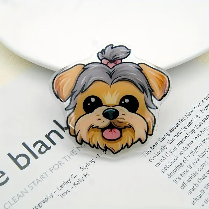 Мультяшный милый зверек собака расширяющаяся подставка держатель мобильного телефона для iPhone 15 14 13 Samsung карманный разъем Griptok откидной кронштейн