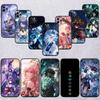 Чехол Genshin Impact для Samsung Note 20 10 S25 Plus Ultra Lite FE M20 M21 M30 M31 M51 A11 A26 A51 A52 A53 A56 A70 A71 A72 A73